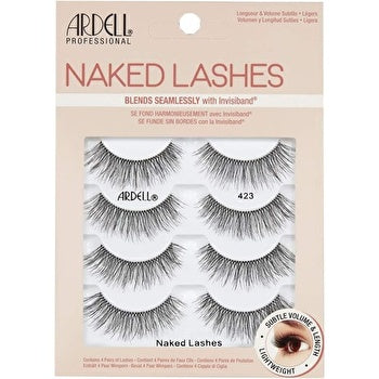 Ardell Naked Lashes 423 (4 Pcs) - False Eyelashes For A Natural Look