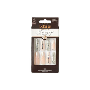 Kiss My Face Classy Nails Premium Sophisticated ( 30 Pcs )