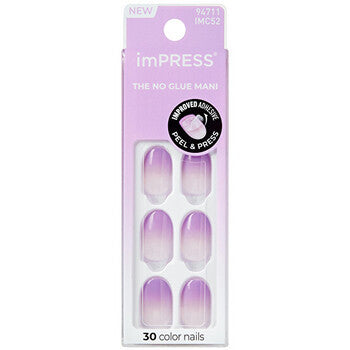 Kiss My Face Impress Color Nails Take A Chance - Press-on Nails ( 30 Pcs )
