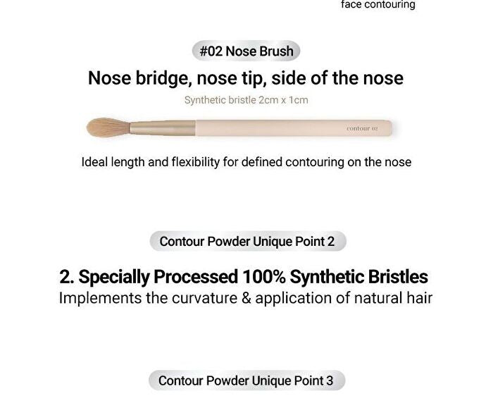 Etude House Contour Powder Brush - # 02 Nose 1pc