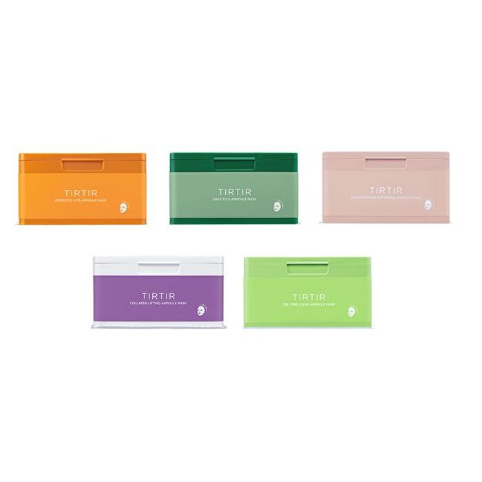 Tirtir Tea Tree Clear Ampoule Mask - Plátýnková Maska ( 30 Ks )