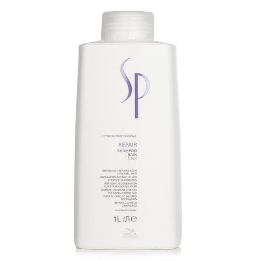 Wella Sp - Repair Shampoo For Damaged Hair 1000ml