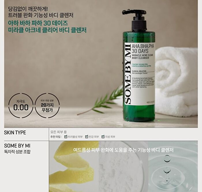 Some By Mi Aha Bha Pha 30 Days Miracle Acne Body Cleanser 400g