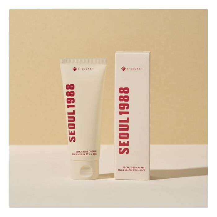K-secret Seoul 1988 Cream Snail Mucin 93% & Rice 100ml
