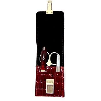 Surgana Manicure Set Crocodile - 3 Tools