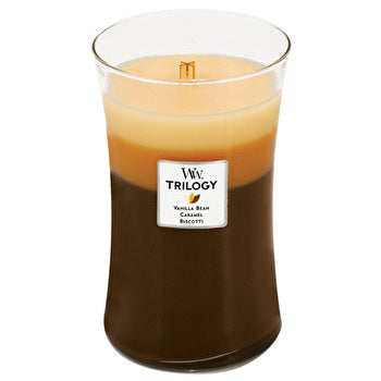 WoodWick Cafe Sweets Trilogy Vase (coffee Sweets) - Scented Candle 609.5g