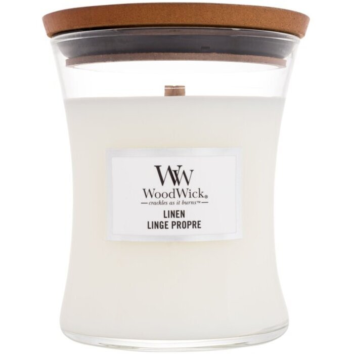 WoodWick Linen Vase (linen) - Scented Candle 275.0g