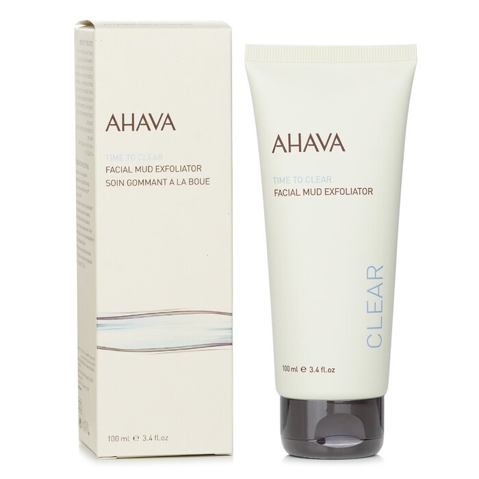 Ahava Time To Clear Facial Mud Exfoliator 100ml/3.4oz