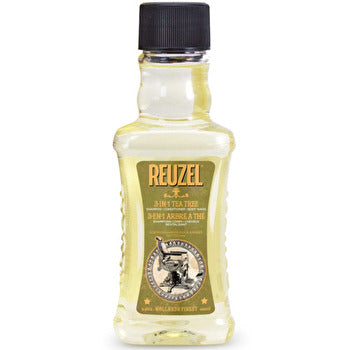 Reuzel 3-in-1 Tea Tree Shampoo-conditioner-body Wash - Men`s Shampoo 3in1 1000ml