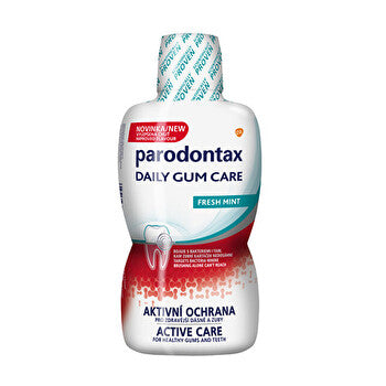 Parodontax Daily Gum Care Fresh Mint - Mouthwash For Healthier Teeth And Gums 500ml