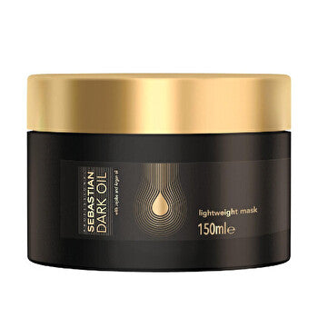 Sebastian Professional Dark Oil Lightweight Mask - Nourishing Mask For Shine And Softness Of Hair 150ml