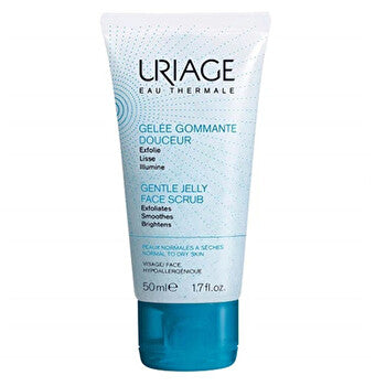 Uriage Gentle Jelly Face Scrub - Skin Peeling For Normal To Dry Skin 50ml