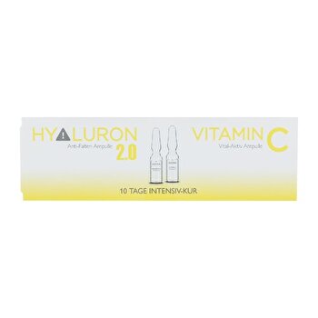 Alcina Hyaluron 2.0 & Vitamin C Ampulle - Regenerating Skin Treatment 10ml