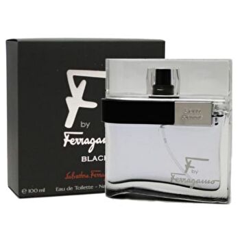 Salvatore Ferragamo F By Ferragamo Pour Homme Black Eau De Toilette Tester 100ml