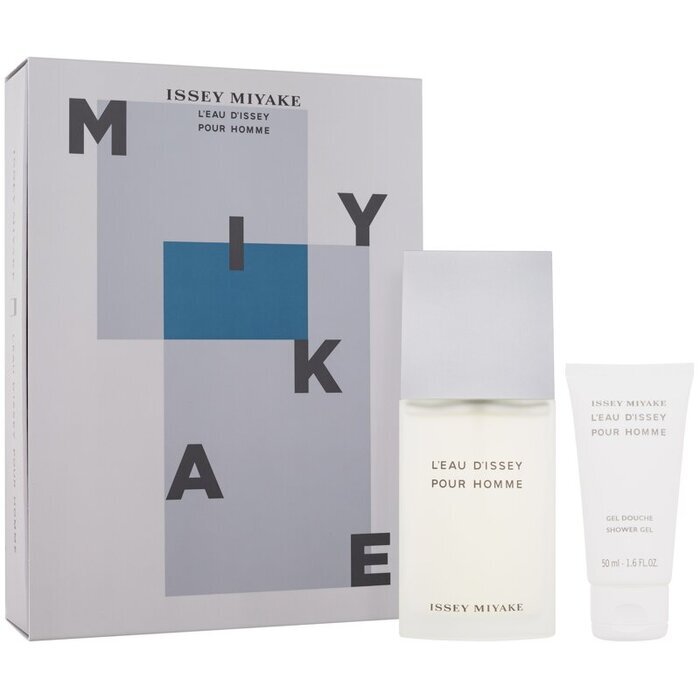 Issey Miyake L´eau D´issey Pour Homme Eau De Toilette Gift Set 75ml And Shower Gel 50ml 75ml
