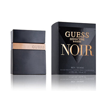 Guess Seductive Homme Noir Eau De Toilette 50ml