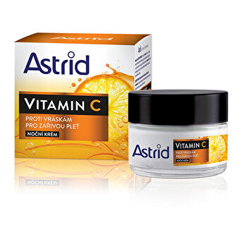 Astrid Anti-wrinkle Night Cream For Radiant Skin With Vitamin C 50ml