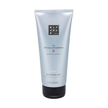 Rituals Sport 2-1 Hair & Body Wash Activated Charcoal & Mint 200ml