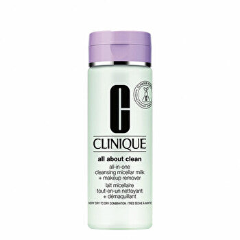 Clinique All-in-one Cleansing Micellar Milk & Makeup Remover (dry To Very Dry Skin) - Gentle Cleansing Milk 200ml