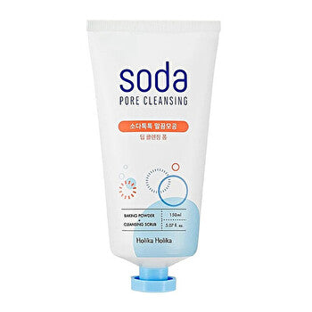 Holika Holika Soda Pore Cleansing Cleansing Scrub ( Mastná A Smíšená Pleť ) - Čisticí Pěna S Peelingovým Efektem 150ml