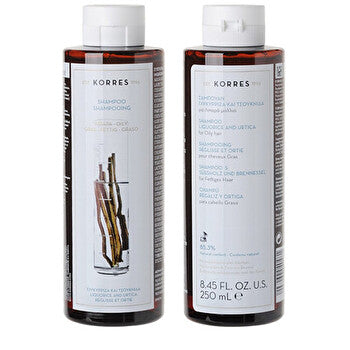 Korres Liquorice & Urtica Shampoo ( Mastne Vlasy ) - Šampon 250ml
