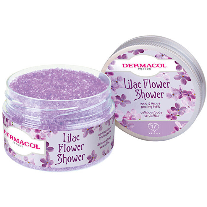 Dermacol Flower Care Delicious Body Scrub ( Lilac ) 200.0g