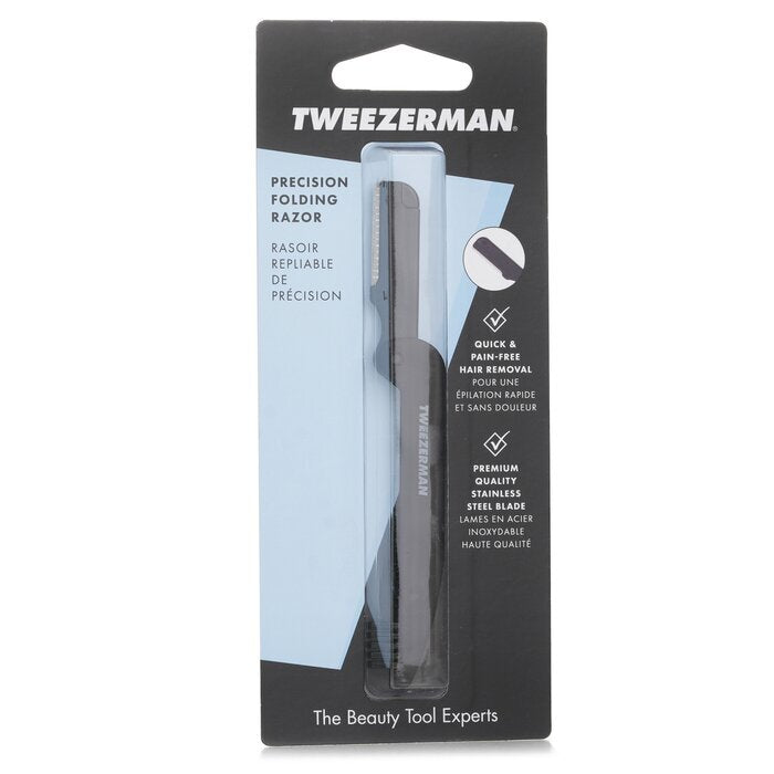 Tweezerman Precision Folding Brow Razor - Lavendar