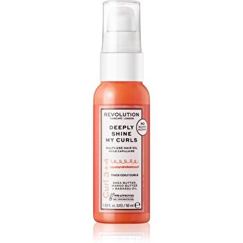 Revolution Haircare Curl 3+4 Deeply Shine My Curls Multi-use Hair Oil 50ml