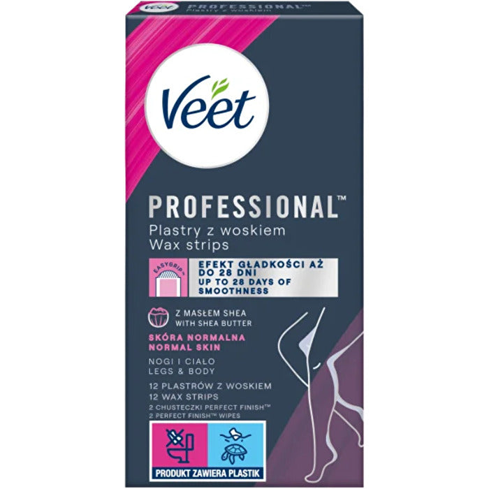 Veet Professional Cold Wax Strips For Sensitive Skin 40 Pcs