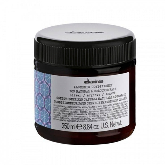 Davines Alchemic Conditioner For Natural & Coloured Hair Silver ( Zesvětlovane A Blond Vlasy ) - Kondicioner 250ml