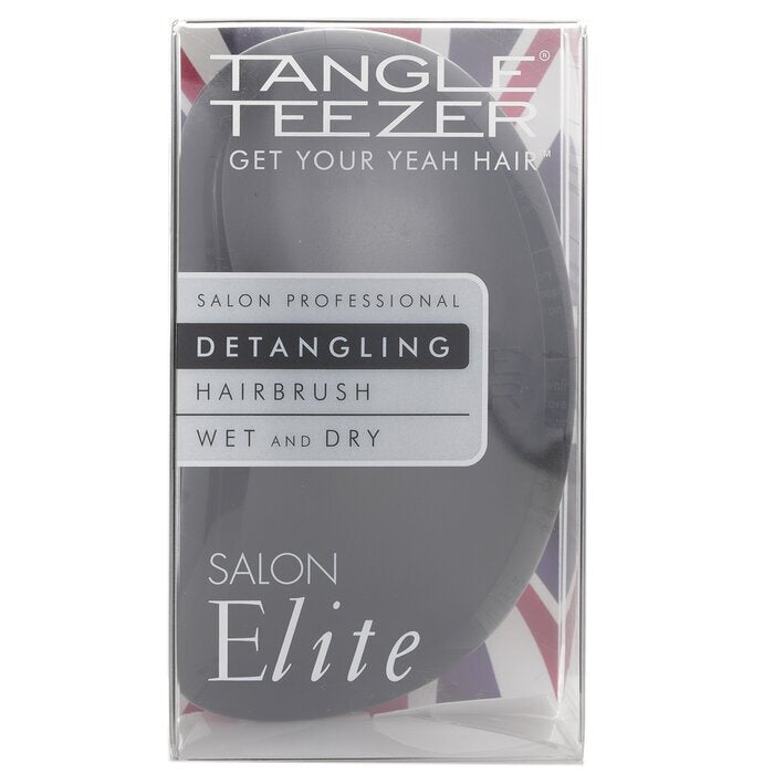 Tangle Teezer Salon Elite Professional Detangling Hair Brush - Midnight Black (For Wet & Dry Hair) 1pc