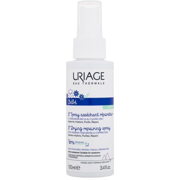 Uriage Bebe 1st Drying Repairing Spray 100ml
