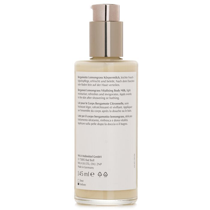 Dr. Hauschka Bergamot Lemongrass Vitalising Body Milk 145ml/4.9oz