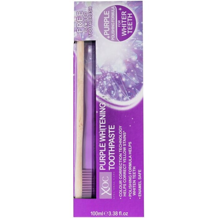 XPel Oral Care Purple Whitening Toothpaste Set 100ml