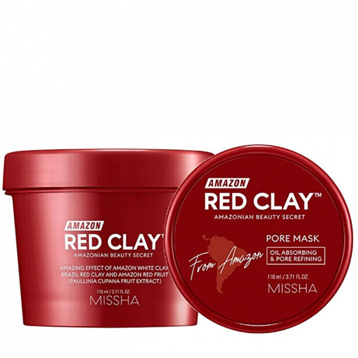 Missha Amazon Red Clay™ Pore Mask 110ml