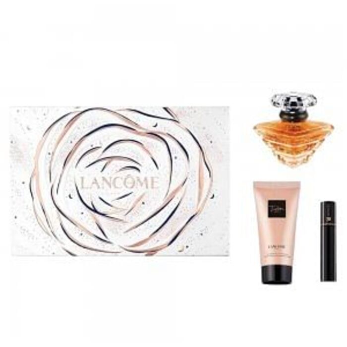 Lancome Tresor Gift Set Eau De Parfum 30ml Body Lotion 50ml And Hypnose Mascara 2ml 30ml
