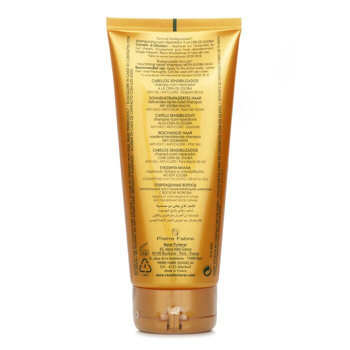 Rene Furterer Solaire Shampoo Nourishing Repair After Sun/damaged Hair 200ml