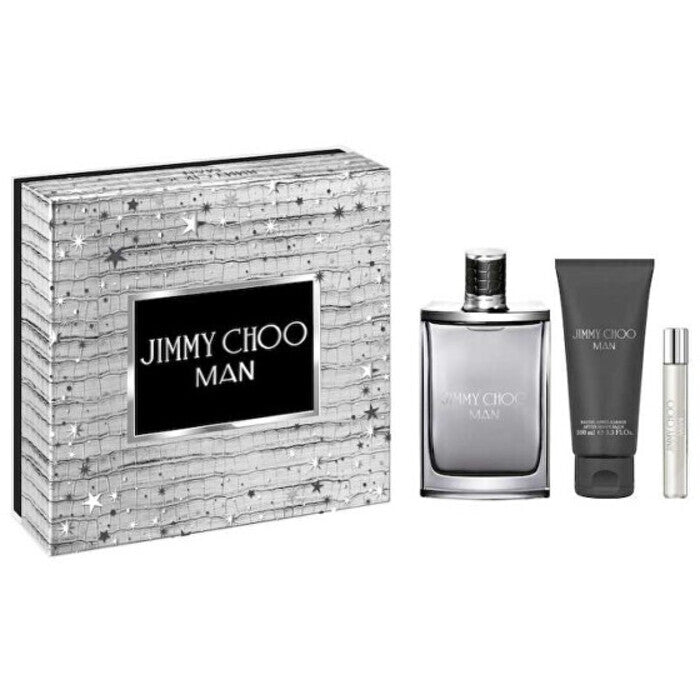 Jimmy Choo Man Intense Dárková Sada Eau De Toilette 100ml Miniaturka Eau De Toilette 7 5ml A Sprchový Gel 100ml 100ml