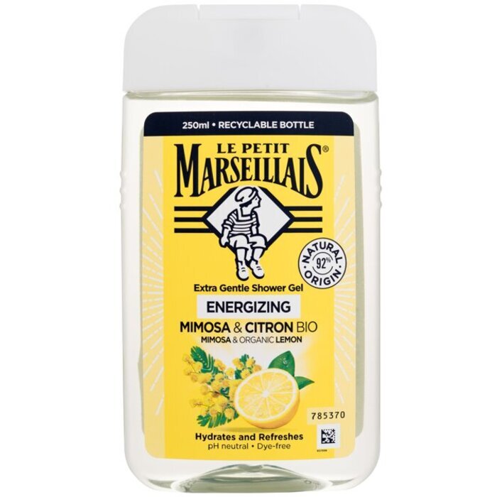 Le Petit Marseillais Extra Gentle Shower Gel Mimosa & Bio Lemon 250ml