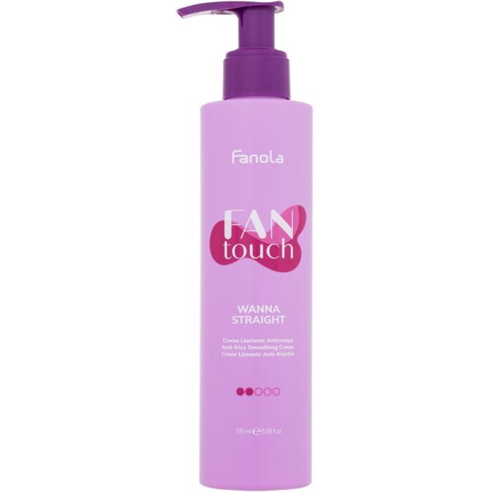 Fanola Fan Touch Wanna Straight Cream 195ml