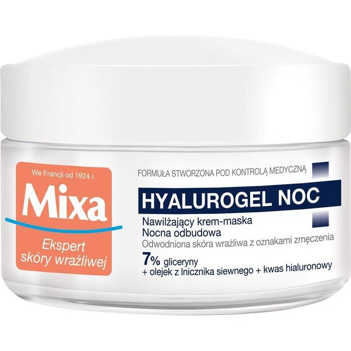 Mixa Hyalurogel Night Moisturizing Night Cream-mask - Noční Krem 50ml