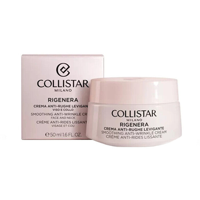 Collistar Rigenera Smoothing Anti-wrinkle Cream For Face And Neck 50ml