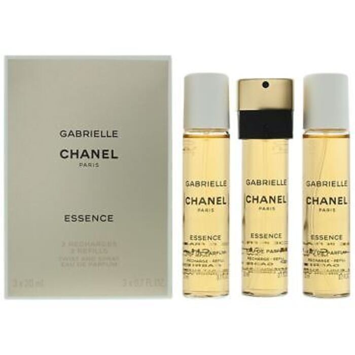 Chanel Gabrielle Essence Eau De Parfum (3x 20ml) Refill 60ml