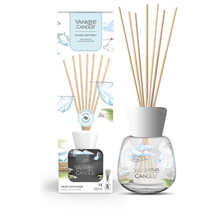 Yankee Candle Signature Clean Cotton Reed Diffuser 100ml