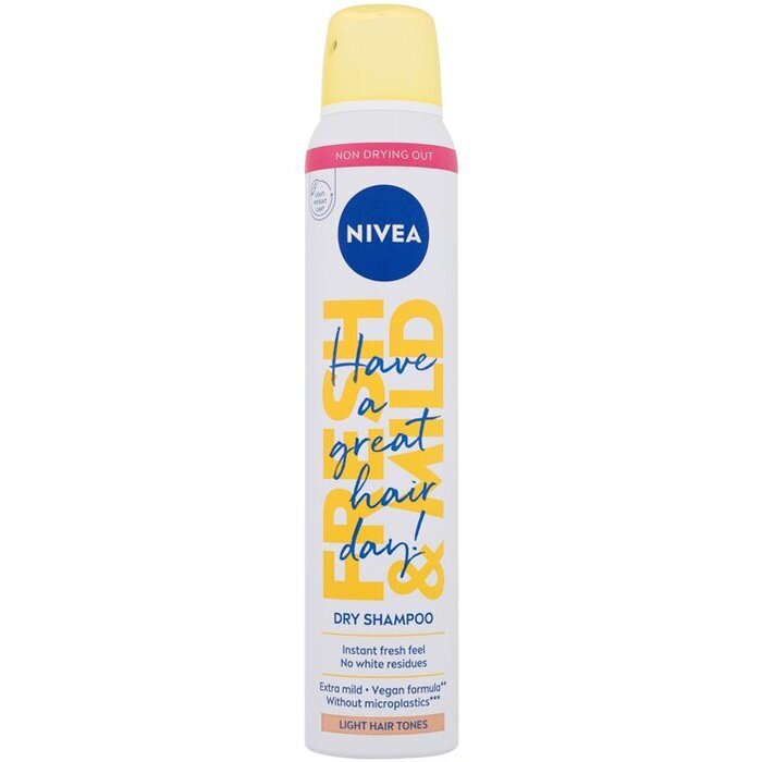 Nivea Fresh & Mild Light Hair Tones Dry Shampoo 200ml