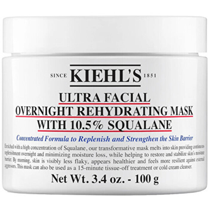 Kiehls Ultra Facial Overnight Rehydrating Mask - Noční Hydratační Pleťová Maska 100ml