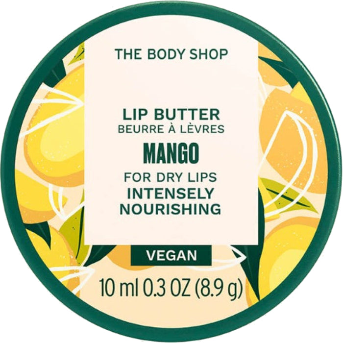 The Body Shop Mango Lip Butter - Vyživující A Ochranný Balzám Na Rty 10ml