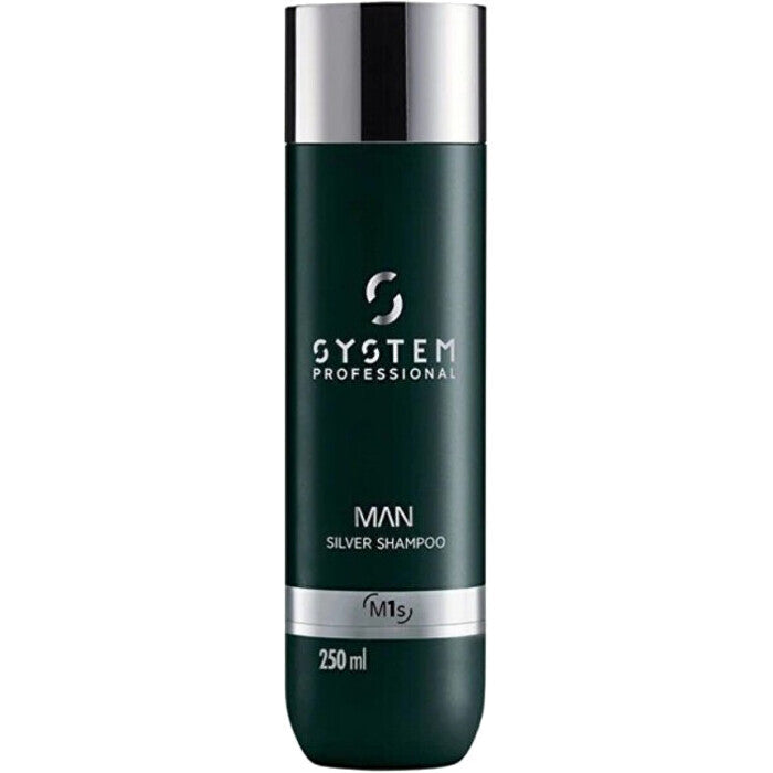 System Professional Man Silver Shampoo - Purple Shampoo For Men 250ml