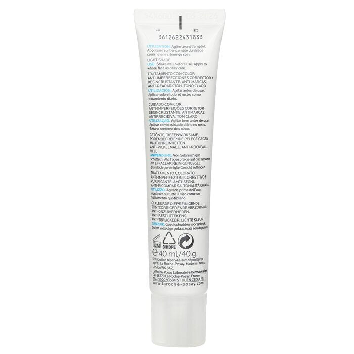 La Roche Posay Effaclar Duo (+) Unifiant Unifying Corrective Unclogging Care Anti-Imperfections Anti-Marks - Light 40ml/1.35oz