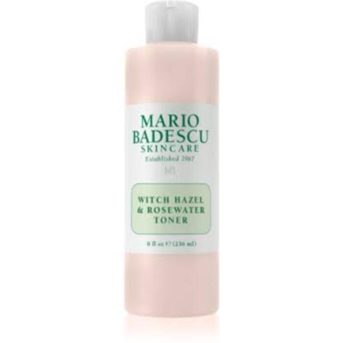 Mario Badescu Witch Hazel & Rosewater Toner - Rozjasňující Tonikum S Růžovou Vodou 236ml